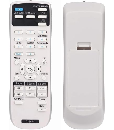 Amazon.co.jp: Allamp 2181788 プロジェクター交換用 リモコン Epson