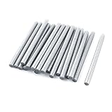 uxcell ホットメルト接着剤　 グルースティック　ホットメルトグルースティック　150x11mm　シルバートーン　20枚入り