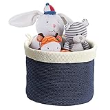 mDesignニットベビーNurseryクローゼットオーガナイザーBin Navy S ブルー 1487MDB
