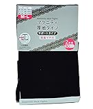 マタニティ厚地タイツ サポートタイプ ８０デニール Ｍ～Ｌ 2枚組 ブラック