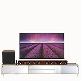 ホームシアター サブウーファー ブルートゥーススピーカー サウンドバー ワイヤレススピーカー Bluetooth TV テレビ スマホスピーカー ぶるーとぅーす 木調 (マーズブラン)