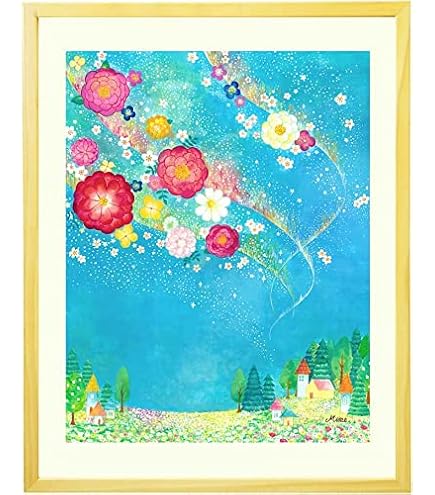 Amazon.co.jp: 小澤摩純 ドリーム・マーチ インテリア 絵画