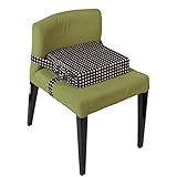 Domybest ベビーチェアパッド ダイニングチェアクッション 子供座席 ピアノ座布団 食事補助 高密度スポンジ 調整可能 カバー脱ぐ可能 コーヒー