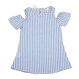 【ノーブランド品】キッズ オープンショルダーチュニック 7