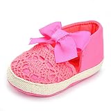 Chiximaxu　ベビーシューズ　女の子　オシャレ　ファーストシューズ　出産お祝い　ローズレッド　11.5CM