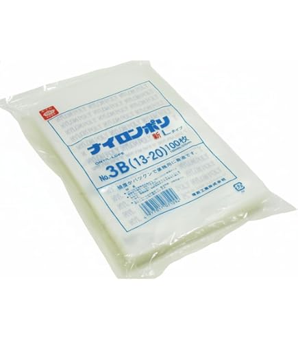 Amazon.co.jp: ナイロンポリTLタイプ 17-25 2200枚 170×250mm 福助