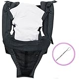 POLBAN　ポルバン　ダブルショルダー（ブラックデニム）おもちゃホルダー付