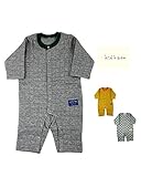 【子供服】 kids zoo (キッズズー) 無地・ドット柄トレーナーオール 70cm，80cm W54712