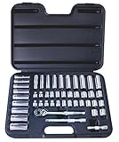 ATD Tools 1247 3/8' Drive 12-Point 47-Piece SAE and Metric Pro Socket Set [並行輸入品]