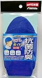 ヘルメット用汗取りインナー「抗菌防臭ヘルニットキャップ」青 銀イオン・日本製