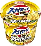 エースコック スーパーカップ1.5倍 みそラーメン 129g×12個