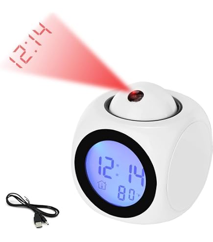 Amazon.co.jp: デジタル時計 LEDデジタル 目覚まし時計 時計 音声