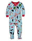 Hatley ハットレイ 男の子 雨傘のワンちゃん 足つきカバーオール・パジャマ 60cm ~ 70cm 、3-6M(58-69cm) マルチカラー 綿100% DR5DODO323