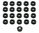 60スーパーソフトラウンドゴム足 – .437 H x 1.062 D – Made in USA Usa