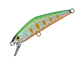 スミス(SMITH LTD) ミノー D-コンパクト 38mm 2.5g ライムチャートヤマメ #14 ルアー
