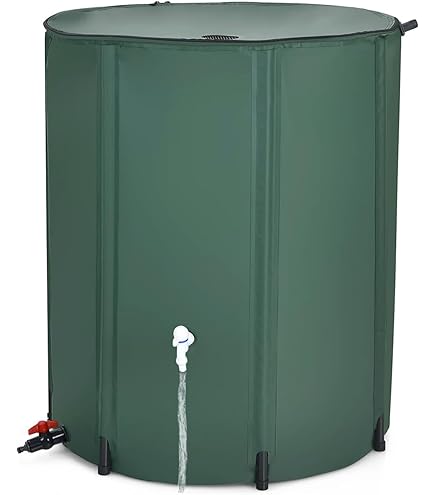 Amazon.co.jp: FTWIND雨水タンク 家庭用 50L～1000L選択可能 集水器