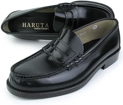 Amazon ハルタ ローファー 906 メンズ 靴 24 0 27 5cm 26 5 クロ Haruta ハルタ ビジネスシューズ