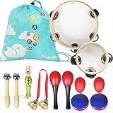 ［キロフライ］kiloflyキッズミニバンド楽器リズムおもちゃバリューパック【12個セット]