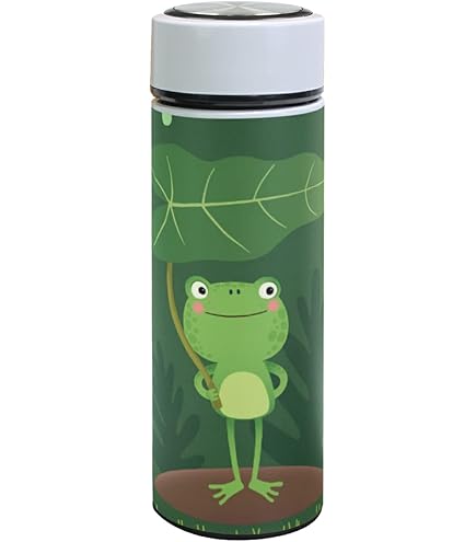 Amazon｜ミヤビヤ 水筒 500ml 四つ葉のクローバー柄 幸せ