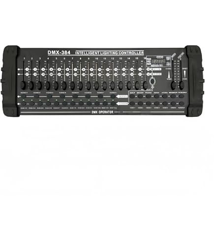 Amazon | 【XFFX】192チャンネルDMX512照明調光器、プロフェッショナル