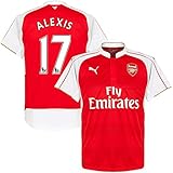 アーセナルホームAlexis Jersey 2015 / 2016 (公式PS Pro Player印刷) L
