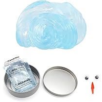 Amazon | 【2個入】ハンドガムクリア スライム シンキングパティ