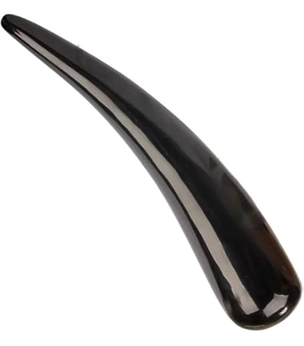 Amazon.co.jp: 正規品 天然水牛の角 羽型 かっさプレート （顔、ボディ
