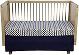 New Arrivals Inc Sweet and Simple Golden Days 2 Pc Crib Set- Navy [並行輸入品]
