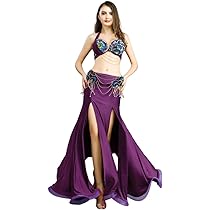 【タグ付き ベリーダンス用オリエンタル衣装】レッド  SMEELA 61we5bJuFxL._UY1000_.jpg