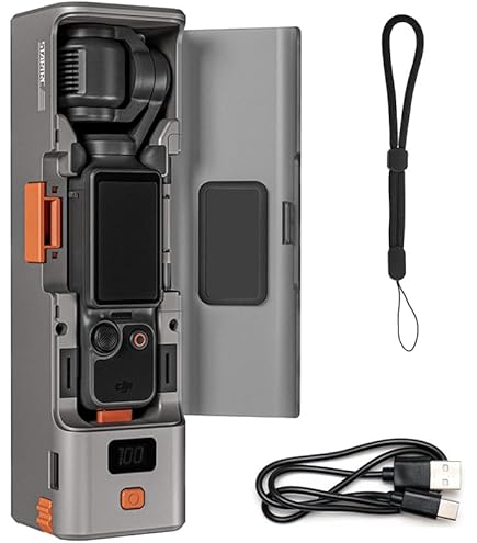Amazon | NBZZ Osmo Pocket 3 バッテリーハンドルグリップ、DJI Osmo