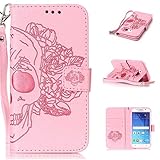 Samsung Galaxy S6 ケース UNEXTATI 落下防止 耐衝撃 液晶保護 手帳型 保護カバー カード収納ホルダー付き スタンド機能 高品質 手触り良い Samsung Galaxy S