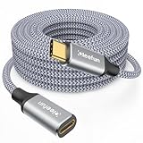 CLEEFUN USB C 延長ケーブル 4m USB 3.1 Gen2(最大5Gbps) Type-C 延長 長い 100W/5A PD急速充電 タイプC 延長ケーブル Cタイプ 延長コード ラップトップ/タブレット/スマートホン/ハブ/ワイヤレス充電器などUSB-Cデバイスに対応