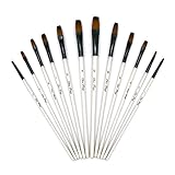 ペイントブラシセットgroup02 ホワイト ACX-Paint-Brush-12F01-WT