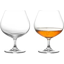 Amazon | GLASKEY 650ml 大型ブランデースニフターグラス 2個セット