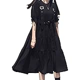 Amazon Co Jp Yemocile 地雷系 ワンピース 長袖 ベルベット レディース 無地 レース 暗黒系 ゴシック 可愛い セクシー 着痩せ 肩出し ミニ丈 Aライン 春秋冬 服 ファッション小物