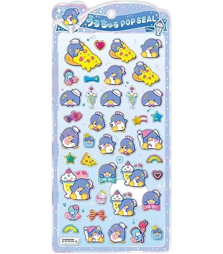 Amazon.co.jp: クラックス 正規品 サンリオ うるちゅるポップシール