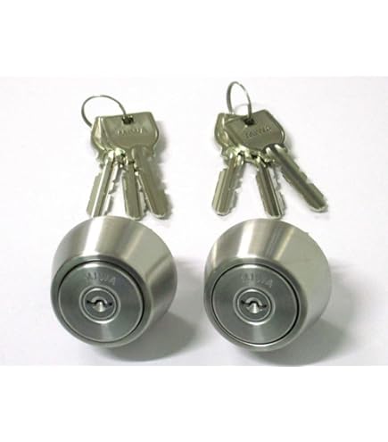 Amazon | MIWA製 TOSTEM アルミサッシ 引戸錠 召合せ + 戸先 KH-208