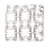 Kate Quinn Organic Receiving Blanket, Onesize (Koi) by Kate Quinn Organics