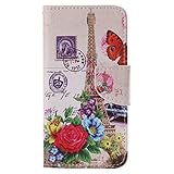 UNEXTATI Galaxy J2 ケース 高品質 合皮レザー ケース 手帳型ケース カバー カードホルダー 付き スタンド 防塵 防水 Samsung Galaxy J2ケース Case (P6 