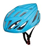 自転車ヘルメット　大人用/ジュニア　おしゃれ　アンチショツク　高剛性　超軽量　サイクルヘルメット　ロードバイク　通気性良い　マウンテンバイク　調整可能 　オールシーズン　スポーツ＆アウトドア　21穴通