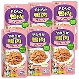 いなば やわらか鴨肉 プレーン 20g 6個セット