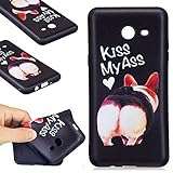 Aireratze(TM) Samsung Galaxy J3 (2017 Model)/J3 Prime ケース　PU　手帳型　携帯電話用 [USBケーブルは無料です]　カバー カード収納ポケット付