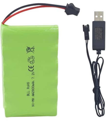 Amazon.co.jp: ラジコン バッテリー 電池 充電池 予備 電池 RC