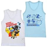 ポケモン ポケットモンスターサン&ムーン ランニング ノースリーブ シャツ 2枚組 肌着 下着 inn31 110cm