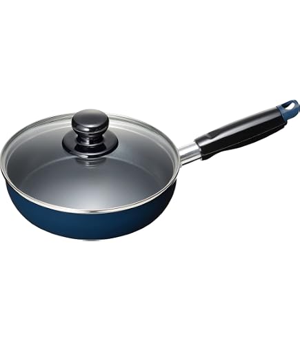 Amazon｜和平フレイズ お手入れ簡単 片手鍋18cm ブルー ふっ素樹脂加工