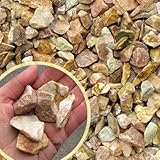 天然石 砕石砂利 クリームイエロー 1-2cm 20kg