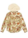 (ヒステリックミニ) Hysteric Mini ROLLING MINI DESERT CAMO総柄 フード付きシャツジャケット 130cm ベージュ