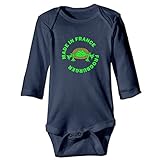 クール ベビー カエルバーガー ファーストフードなし Tシャツ カジュアル Navy Size 18 Months