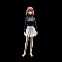 1/6 女性素体フィギュア ヘッド 衣類 サマーセーター チェックスカートセット 1/6 女性素体フィギュア ヘッド 衣類 サマーセーター チェック