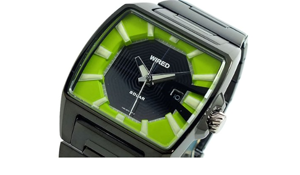 Amazon Co Jp セイコー Seiko ワイヤード Wired ソーラー 腕時計 Agad024 バンド調整キット付 並行輸入品 腕時計
